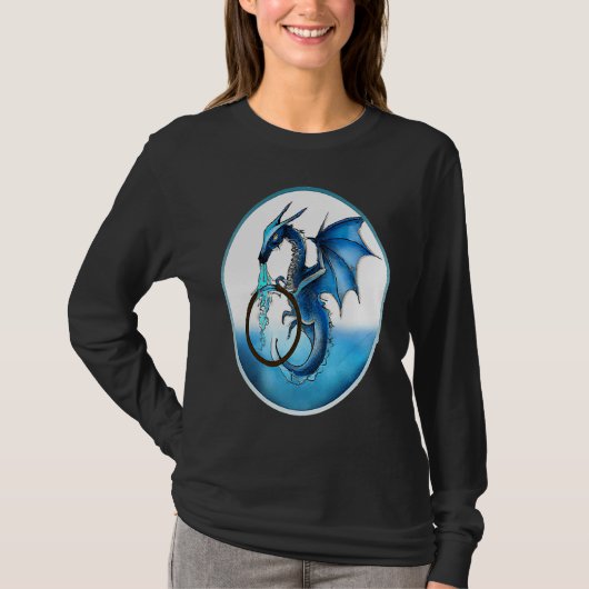 Fantasy dragon  6 t-shirt (Voorkant)