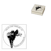 Fantasy Dragon Book uit de bibliotheek van Rubberstempel (Gestempeld)