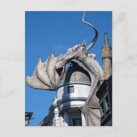 Fantasy Dragon Briefkaart (Voorkant)