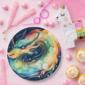 Fantasy Dragon Dream Dier 14 Papieren Bordje (Feest)