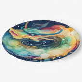 Fantasy Dragon Dream Dier 14 Papieren Bordje (Gekanteld)
