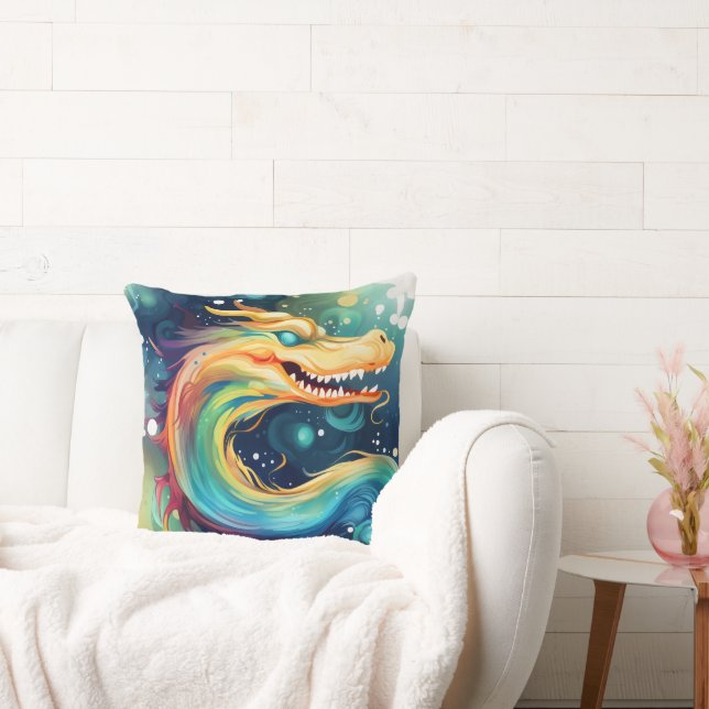 Fantasy Dragon Dream Dier 8 Kussen (Bank)