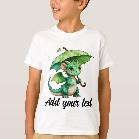 Fantasy Dragon Kids’ Tee T-shirt (Voorkant)