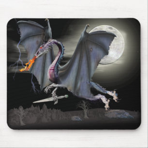 Fantasy dragon muismat