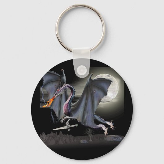 Fantasy dragon sleutelhanger (Voorkant)