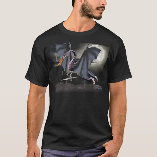 Fantasy dragon t shirt (Voorkant)