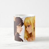 Fantasy Duo Art Mug – Horned Goddess & Elf Girl Il (Centre)
