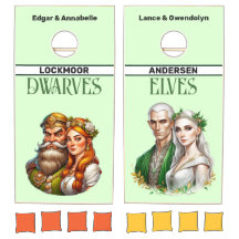 Fantasy Dwerg en Elf Bruiloft