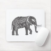 Fantasy Elephant Doodle Muismat (Met muis)