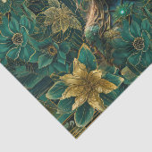 Fantasy Emerald Queens of the Forest Decoupage Tissuepapier (Detail)