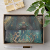 Fantasy Emerald Queens of the Forest Decoupage Tissuepapier (Geschenk)
