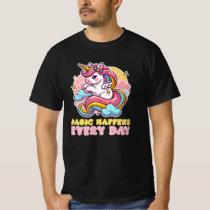 Fantasy en verwondering vieren met magische Design T-shirt