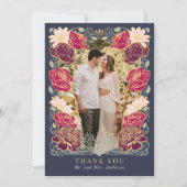 Fantasy Enchanted Garden Wedding Dank je wel kaart (Voorkant)