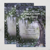 Fantasy Enchanted Lavender Love Forest Prom Dance Kaart (Voorkant / Achterkant)