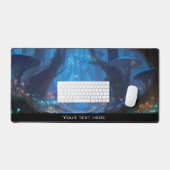 Fantasy Enchanted Magical Mushroom Forest Blue (Clavier et souris)