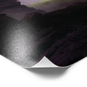 Fantasy epische vallei print. foto afdruk (Hoek)