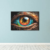 Fantasy Eye Canvas Afdruk (Insitu (Houten vloer))