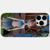 Fantasy fairy Ella die in de tuin lacht Case-Mate iPhone Case (Achterkant (horizontaal))