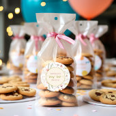 Fantasy Fairy First Wildflower Ronde Sticker