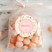 Fantasy Fairy Flutter en Twirl Wildflower Ronde Sticker