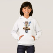 Fantasy Fairy Girl's Hoodie (Voorkant volledig)