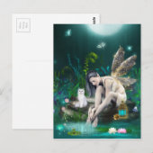 Fantasy Fairy is diep doordacht Briefkaart (Voorkant / Achterkant)
