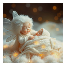 Fantasy Fairy Moeder en Baby Kunst