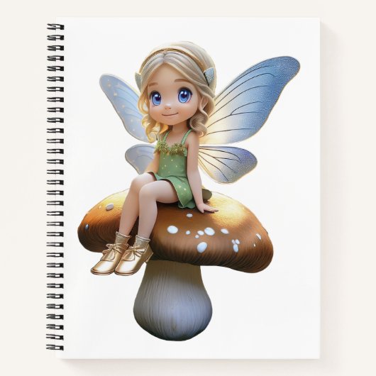 Fantasy Fairy Notitieboek (Voorkant)