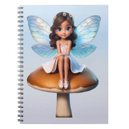 Fantasy Fairy Notitieboek 6,5 x 8,75 inch