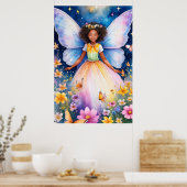 Fantasy Fairy Poster (Keuken)