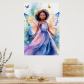 Fantasy Fairy Poster (Keuken)