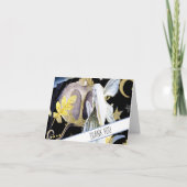 *~* Fantasy Fairy Pumpkin Baby shower Dank u Bedankkaart (Voorkant)