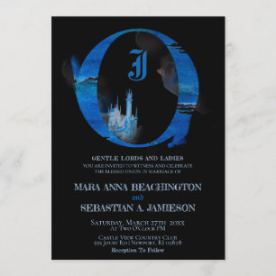 *~* Fantasy Fairy Tale Castle Medieval Wedding Kaart