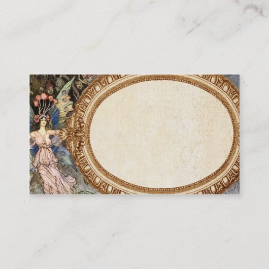 Fantasy Fairy Visitekaartje (Voorkant)