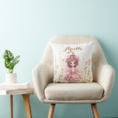 Fantasy Fairy wildflower pastel Kussen (Stoel)