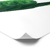 Fantasy Fairy Zittend op een Mushroom Poster (Hoek)