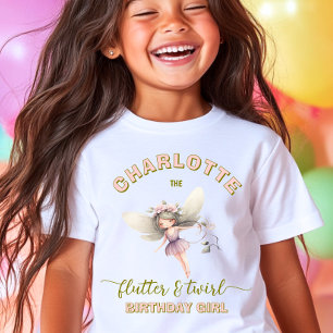 Fantasy Fee Eerste Wilde Bloem T-shirt