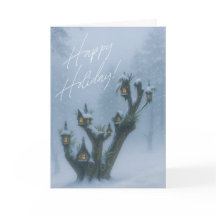 Fantasy feeënboomhut Kerstmis