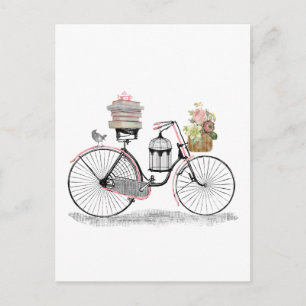 Fantasy-fiets Briefkaart