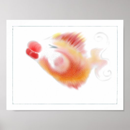 Fantasy Fish Poster: Blenda Poster (Voorkant)
