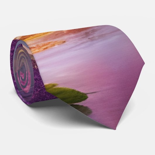 Fantasy Floral Courtyard Gateway Stropdas (Opgerold)