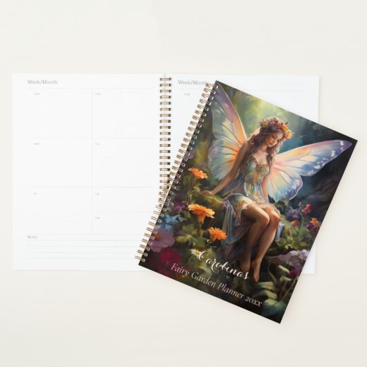 Fantasy Floral Fairy Magic Garden Planner (Display)