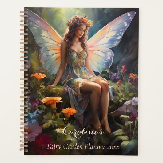 Fantasy Floral Fairy Magic Garden Planner (Voorkant)