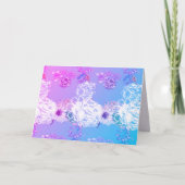 Fantasy Floral Hand-getekende Graphic Kaart (Voorkant)