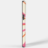 Fantasy Floral - Roze, Oranje en crème Case-Mate iPhone Case (Achterkant / Rechts)