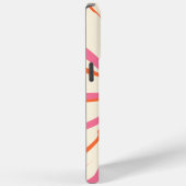 Fantasy Floral - Roze, Oranje en crème Case-Mate iPhone Case (Achterkant / Rechts)