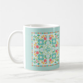 Fantasy Floral Tile-Summer Meadow Koffiemok