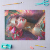 Fantasy Flower Garden Fairy Decoupage Tissuepapier (Craft)