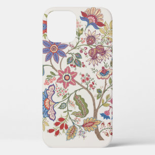 Fantasy flowers in retro, vinto, jasme, jinoban iPhone 12 hoesje