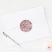 Fantasy Flowers Sticker (Envelop)